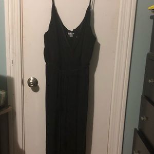 Cute long black jumpsuit